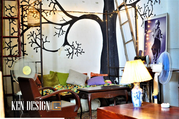 thiết kế quán cafe nhỏ đẹp